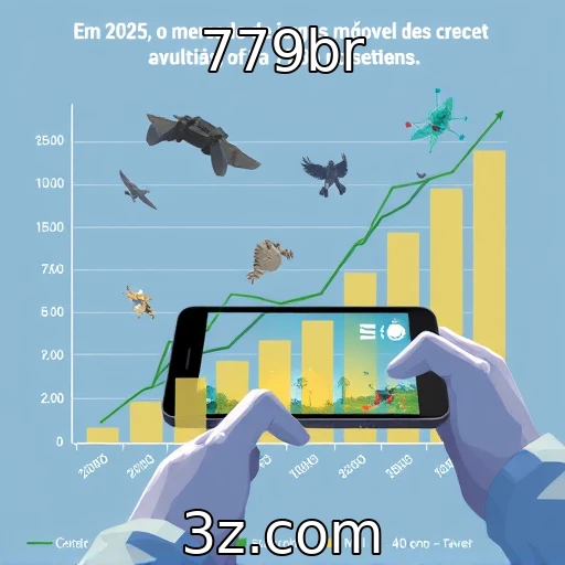 Crescimento do mercado de jogos móveis em 2025